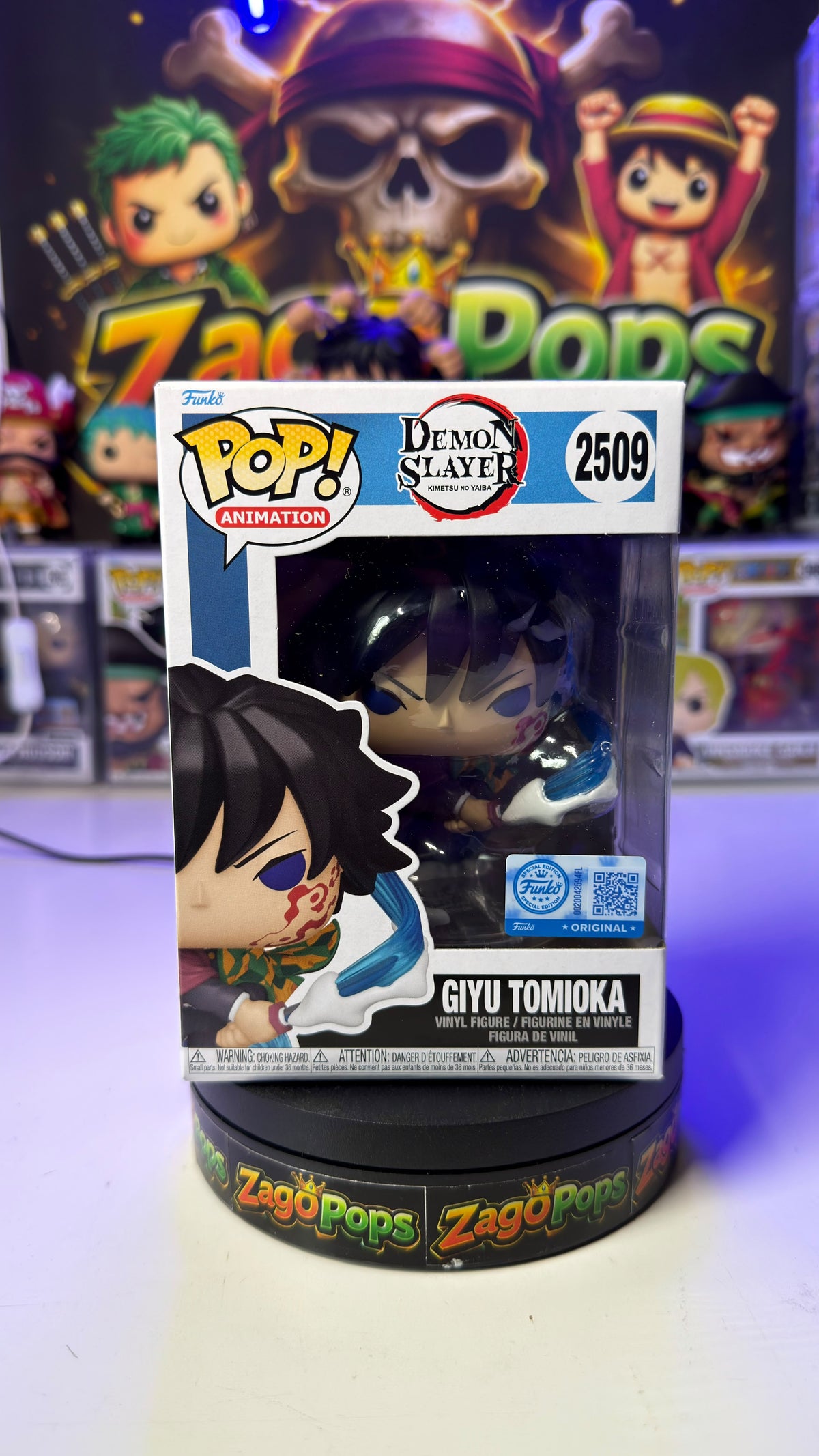 Funko Pop Giyu Tomioka 2509 Demon Slayer