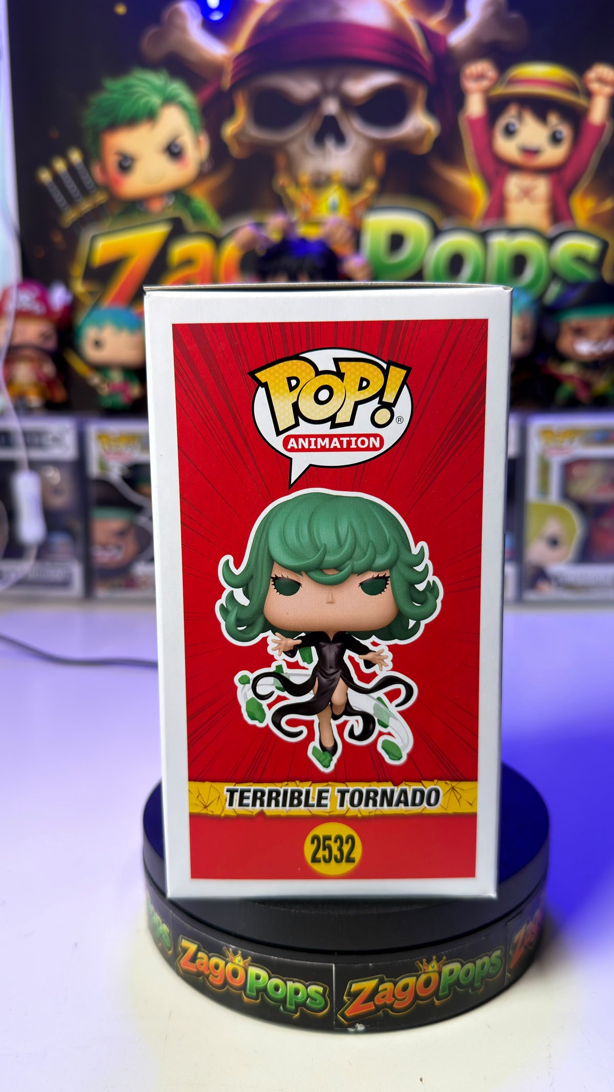 Funko Pop Terrible Tornado 2532 Glows in the Dark One Punch Man