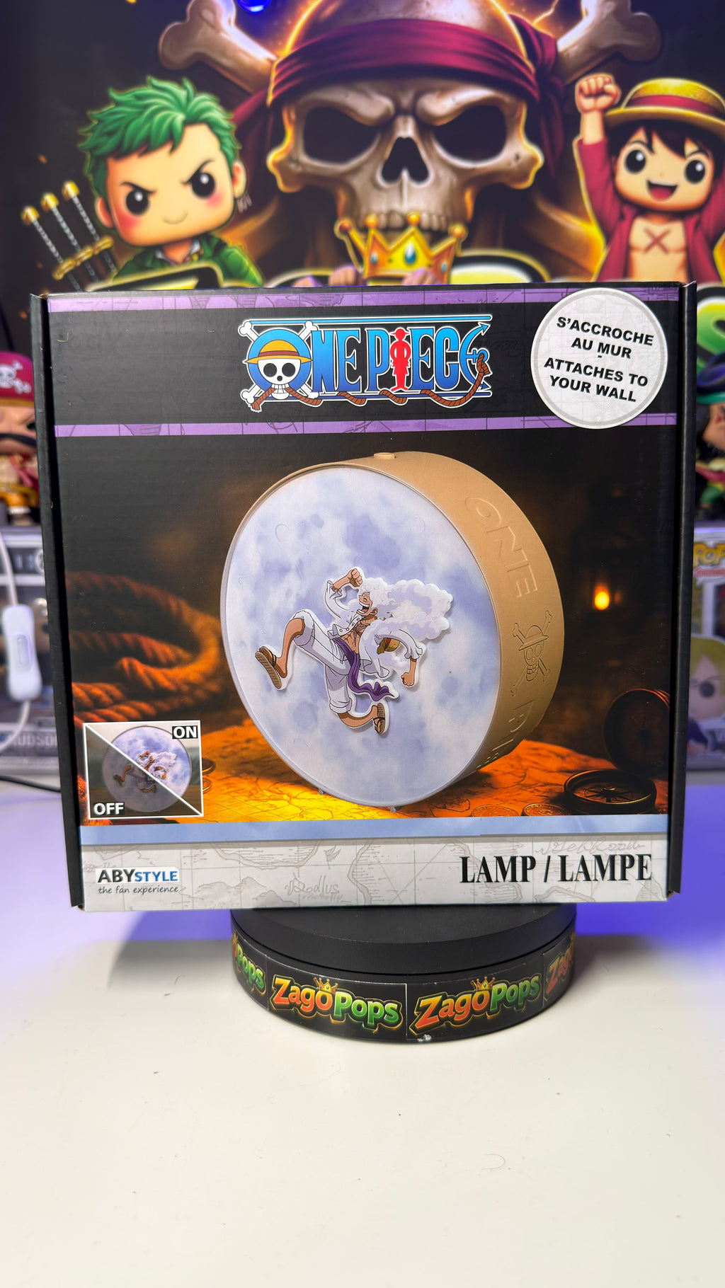 One Piece Lampada LED Gear 5 Monkey D. Luffy – ABYstyle