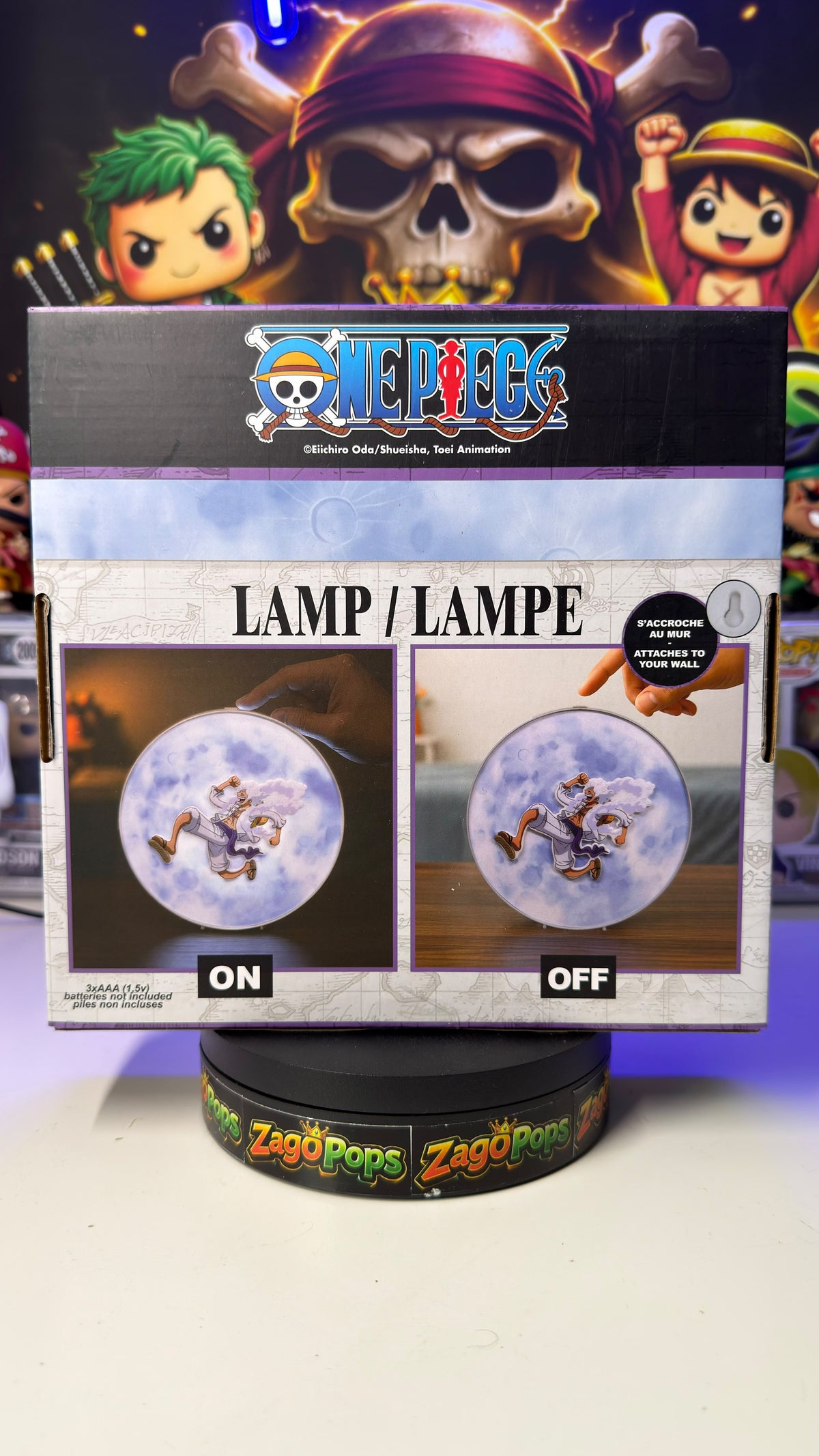 One Piece Lampada LED Gear 5 Monkey D. Luffy – ABYstyle