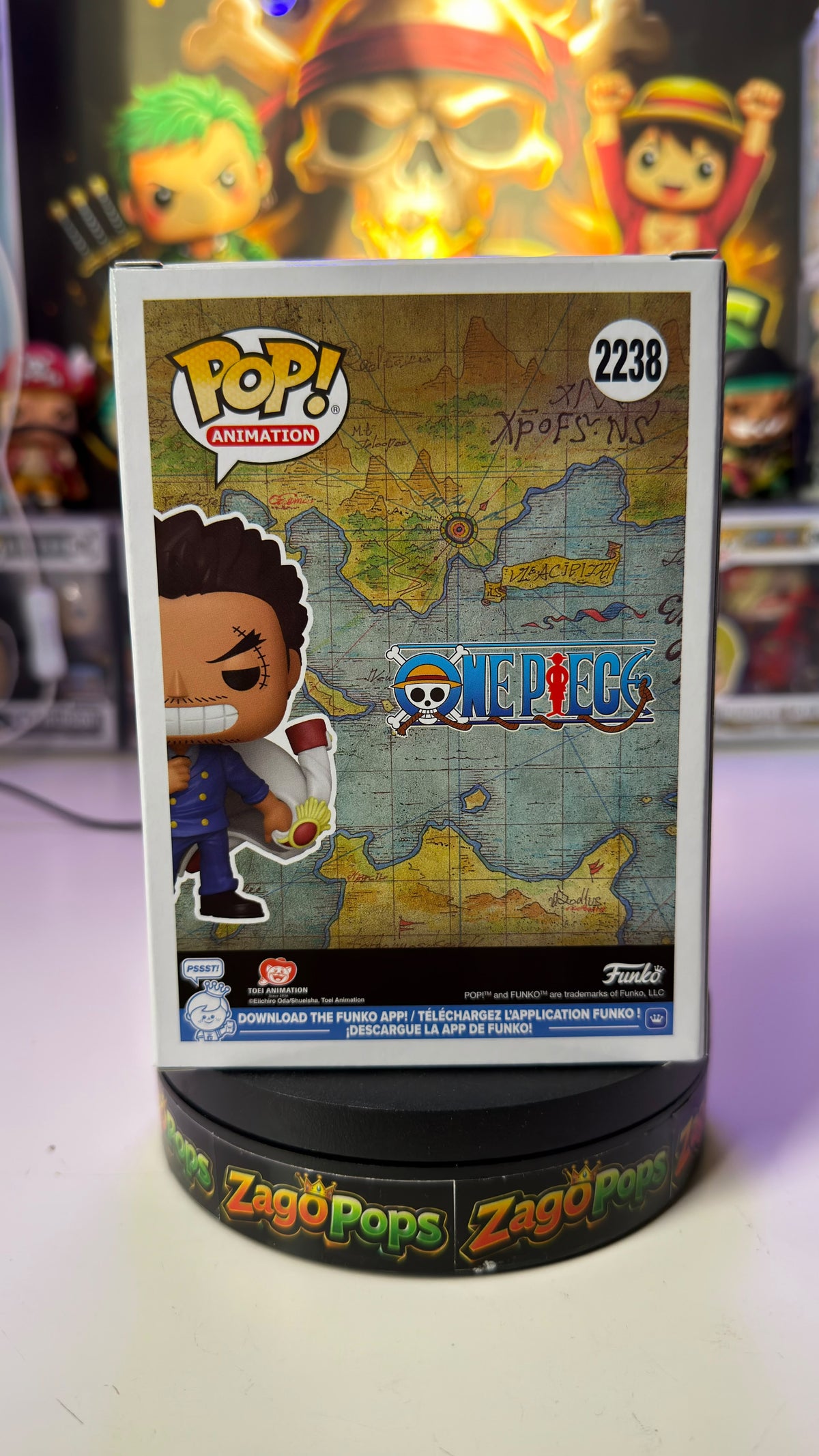 Funko Pop Monkey D. Garp 2238 One Piece SDCC Malaga26