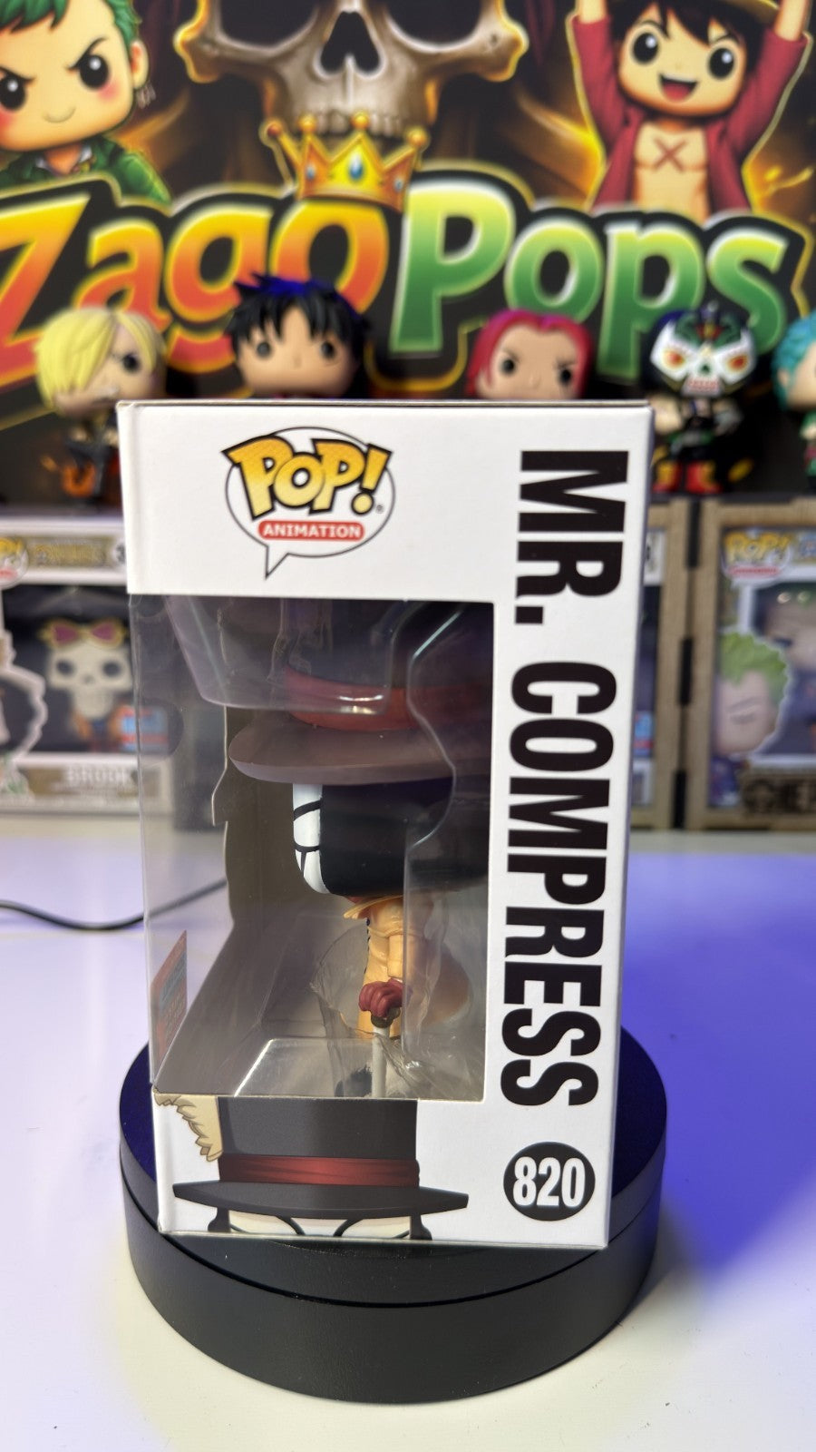 Funko Pop Mr Compress 820 Fall Convention 22 My Hero Academia