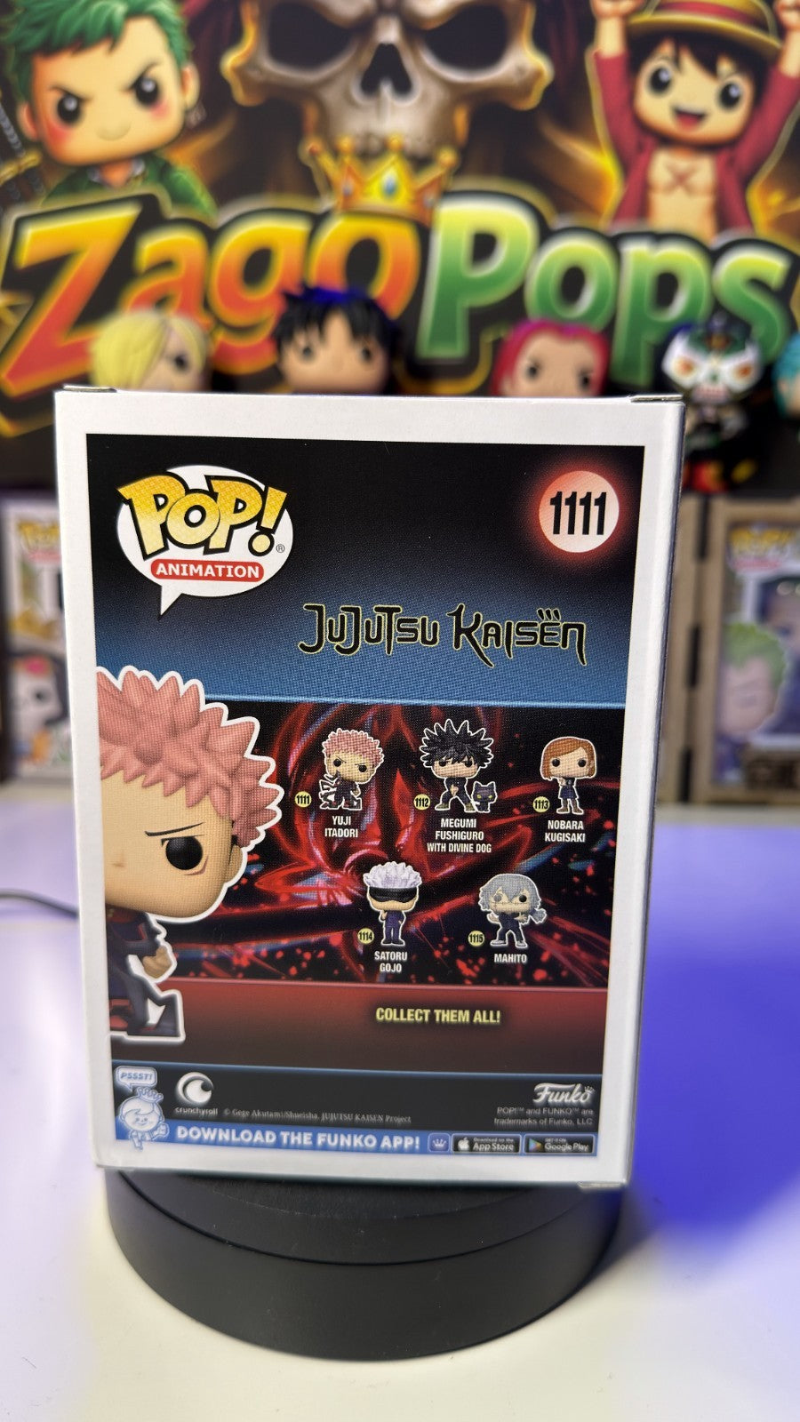 Funko Pop Yuji Itadori 1111 Jujutsu Kaisen