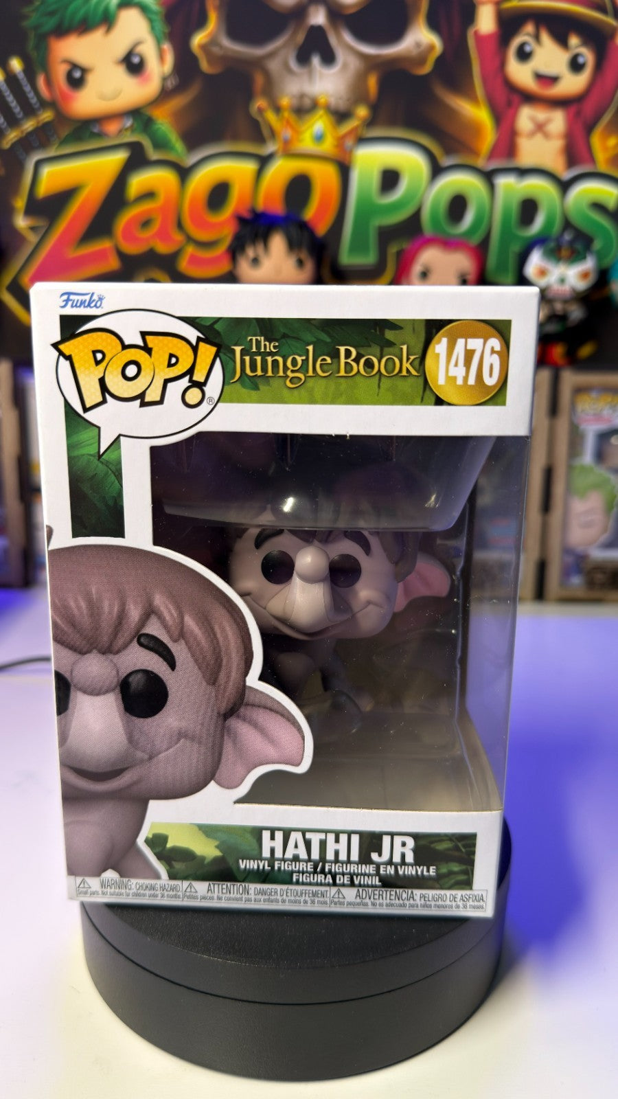 Funko Pop Hathi Jr 1476 The Jungle Book