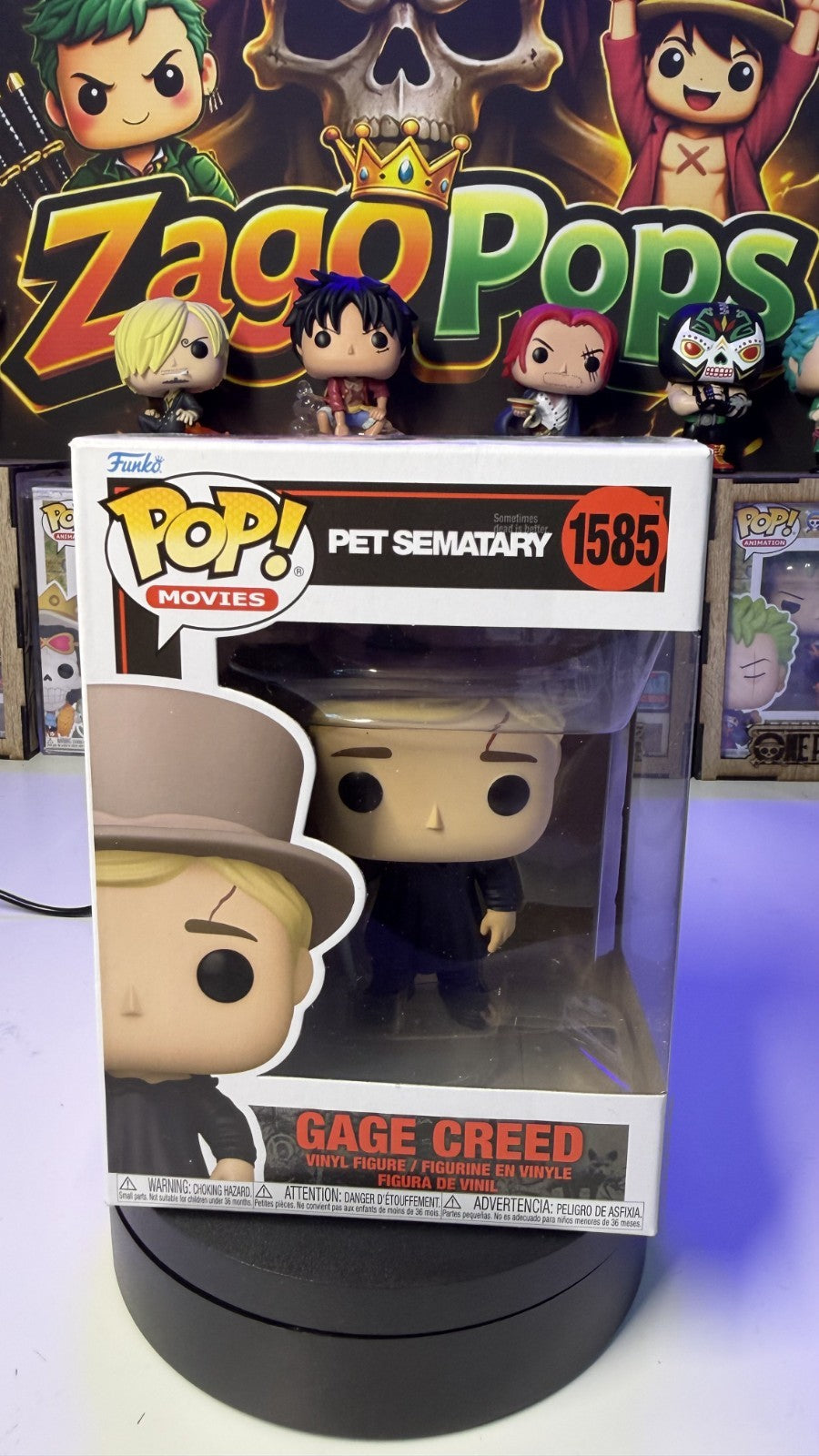 Funko Pop Gage Creed 1585 Pet Sematary
