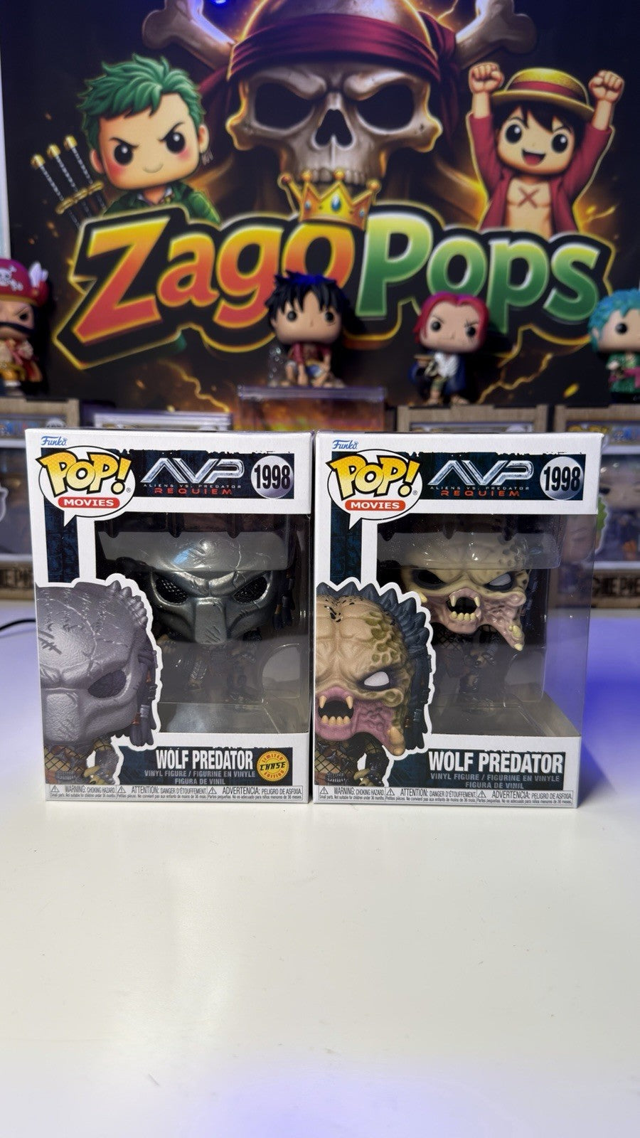 Funko Pop Bundle Wolf Predator 1998 Chase