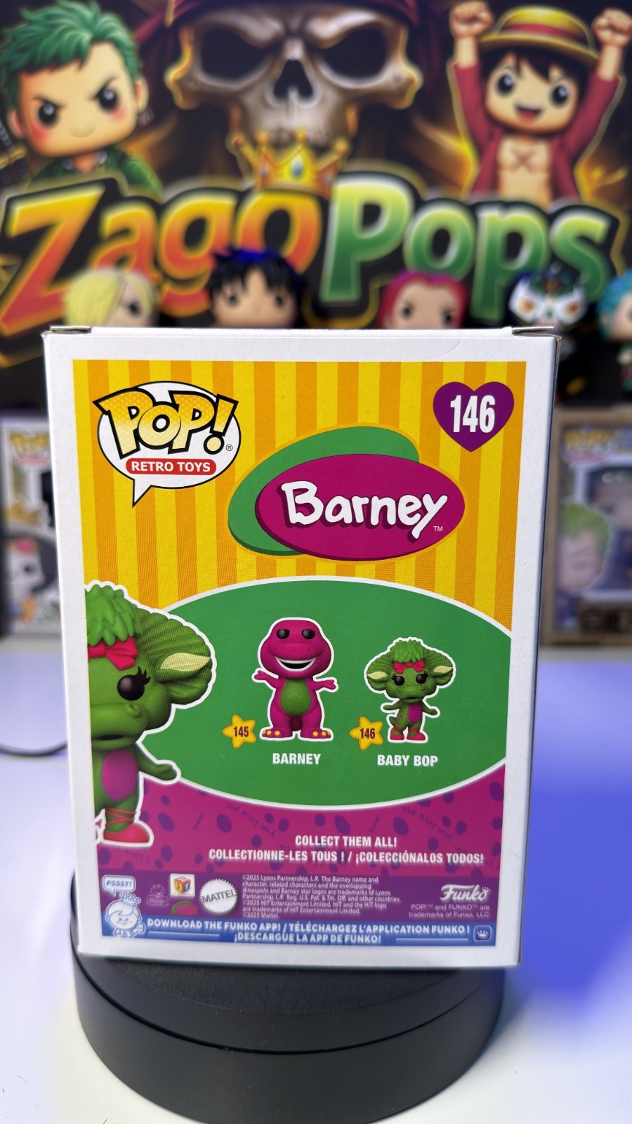 Funko Pop Baby Bop 146 Barney