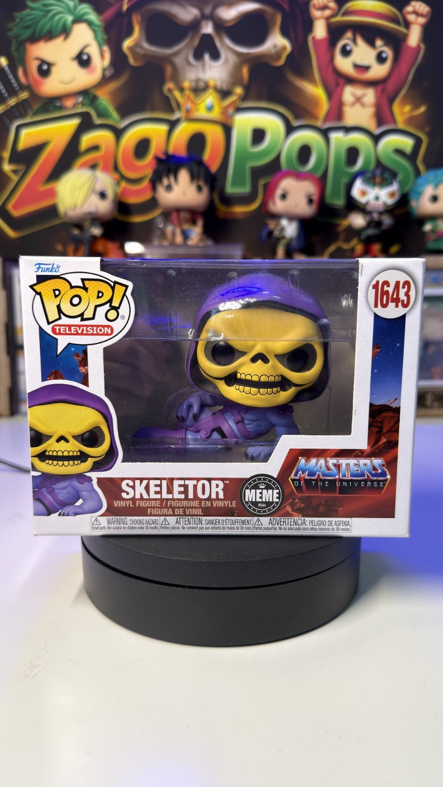 Funko Pop Skeletor 1643 Masters Of The Universe