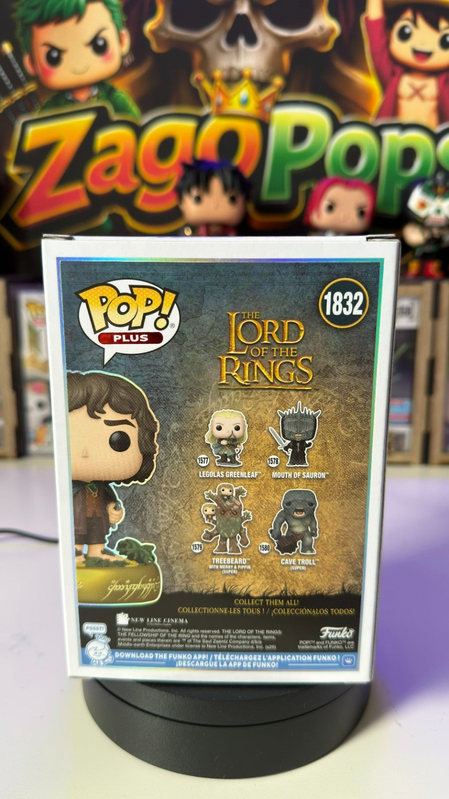 Funko Pop Frodo Baggins 1832 The Lord Of The Rings