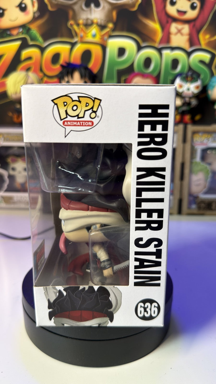 Funko Pop Hero Killer Stain 636 Fall Convention 26 My Hero Academia