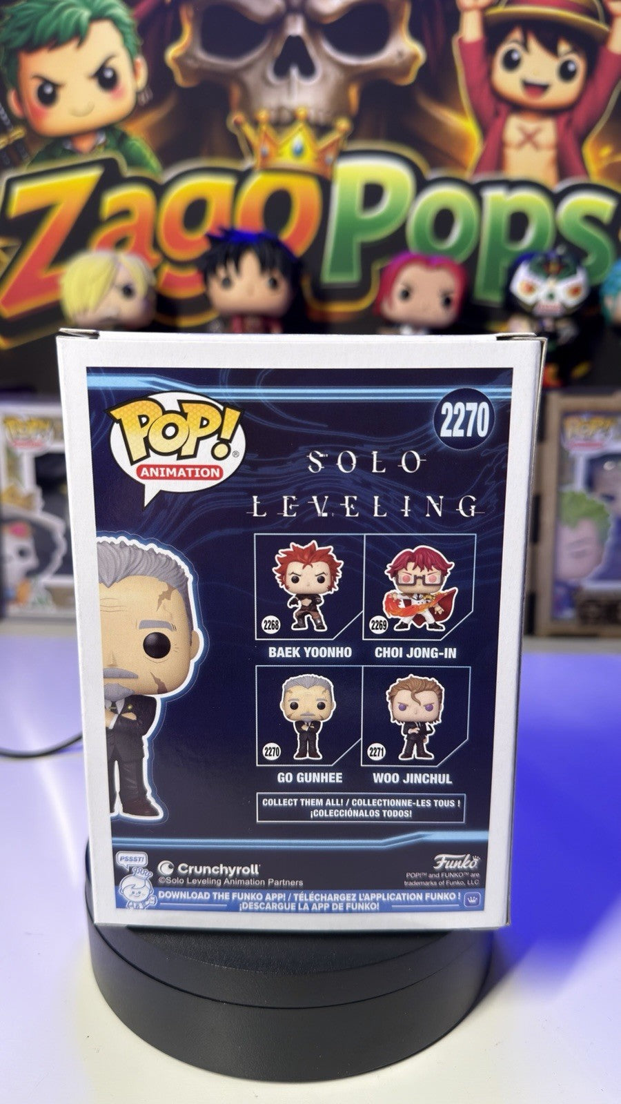 funko pop Go Gunhee 2270 Solo Leveling
