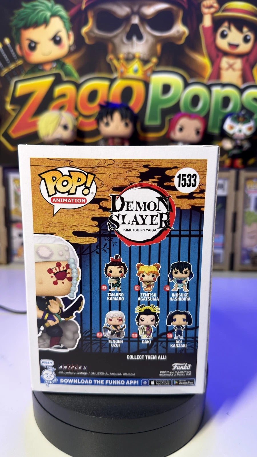 Funko Pop Tengen Uzui 1533 Demon Slayer