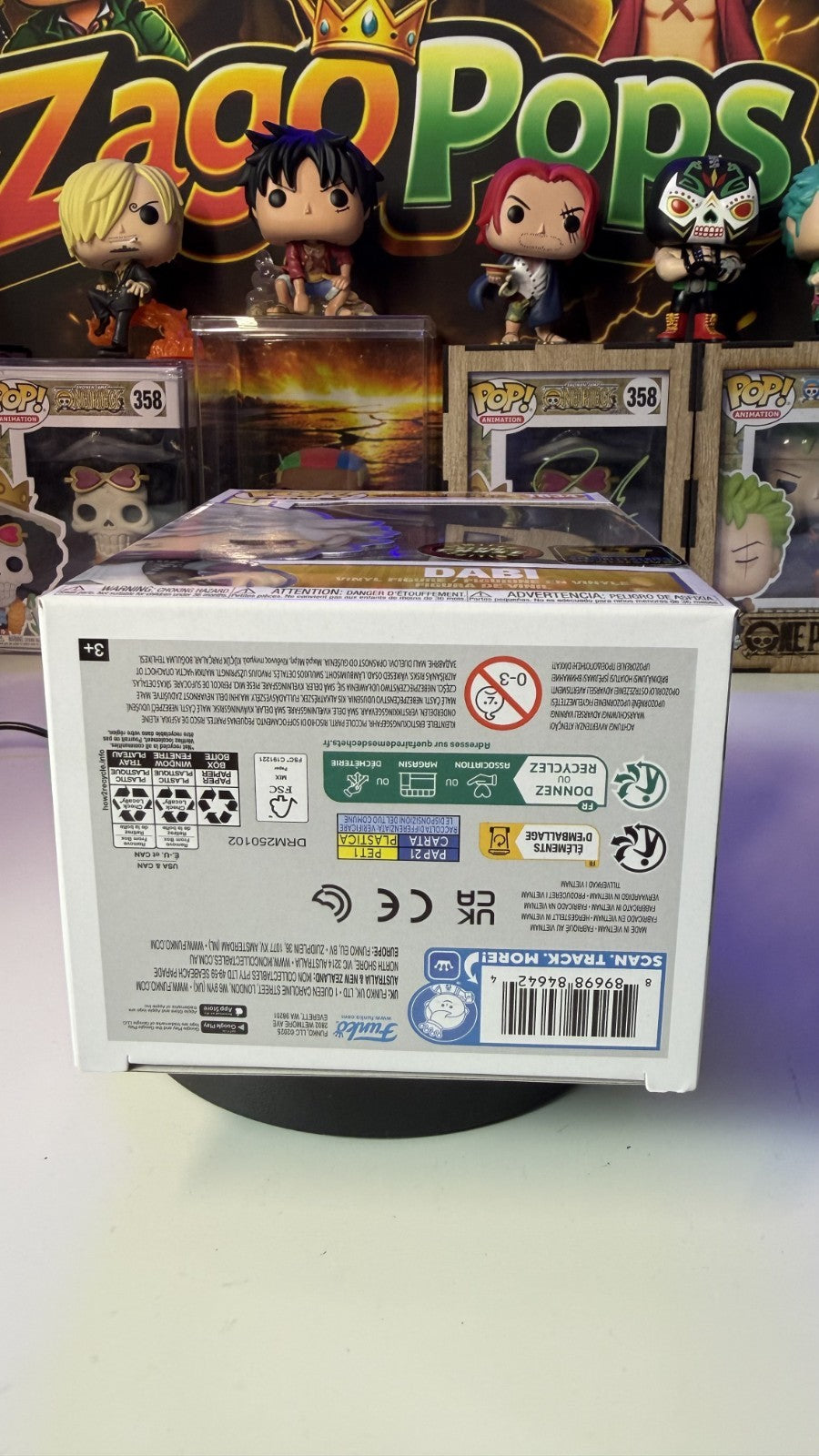 Funko Pop Dabi 1834 Glow Chase Specialty Series Exc. My Hero Academia