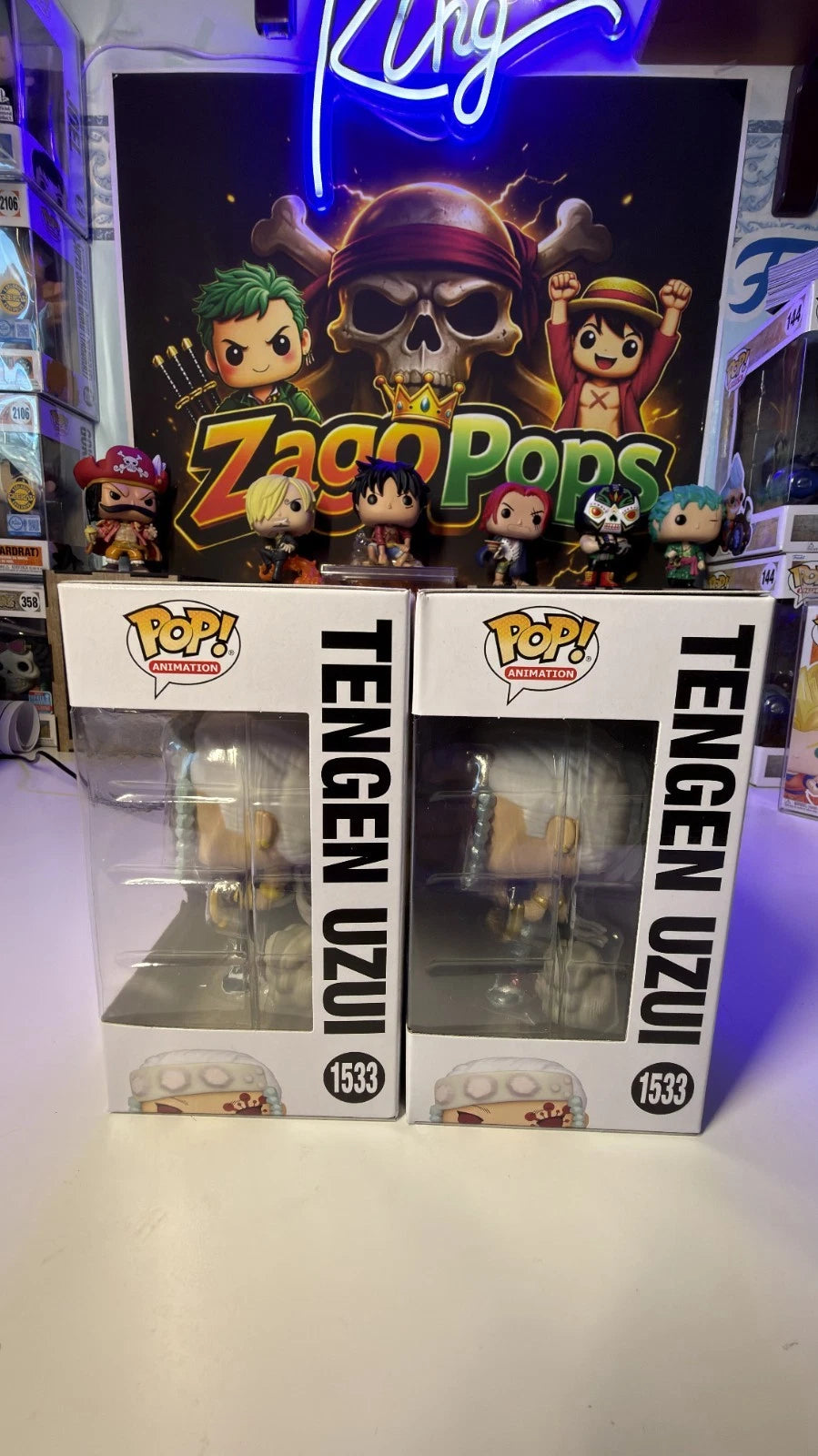 Funko Pop Bundle Tengen Uzui 1533 Chase Demon Slayer