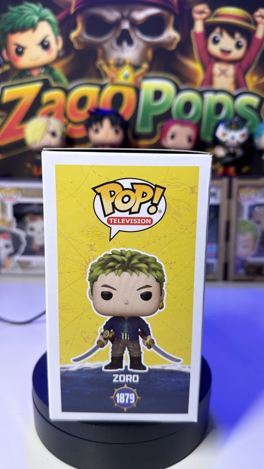 Funko Pop Zoro 1879 One Piece Netflix