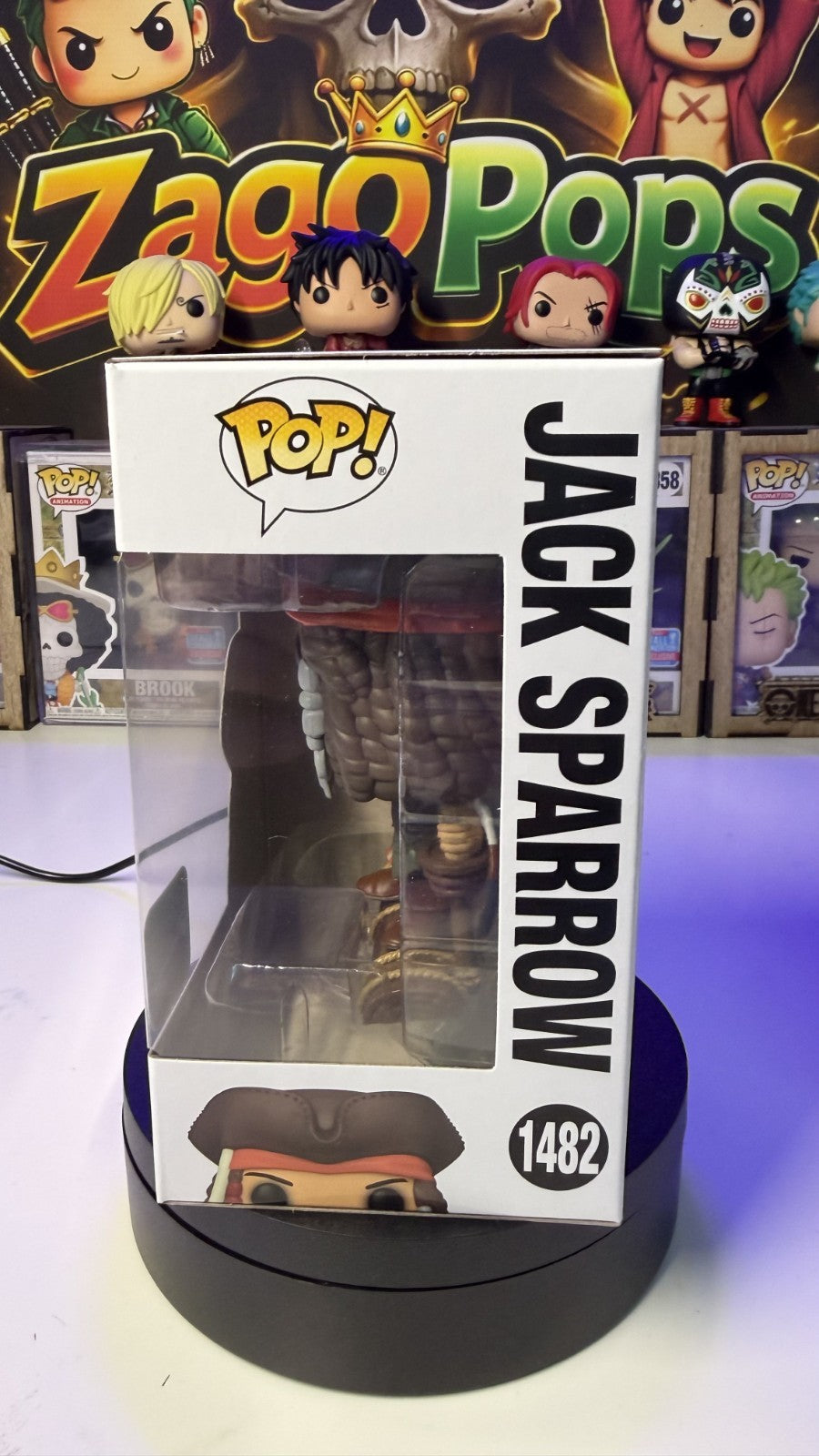 Funko Pop Jack Sparrow 1482 Pirates Of The Caribbean