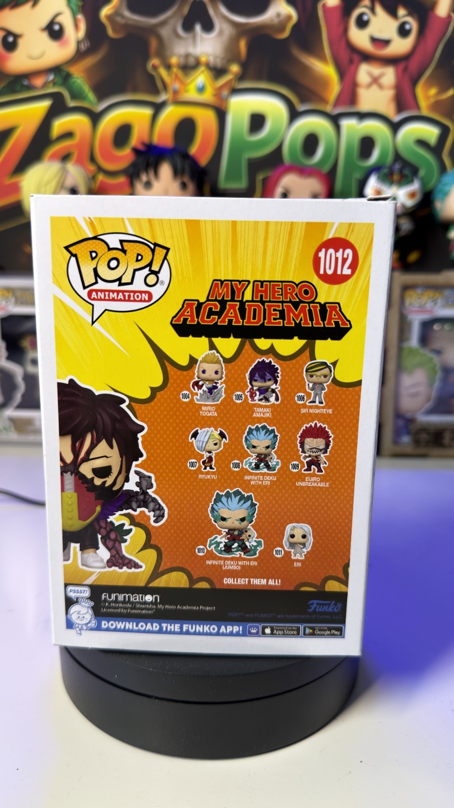 Funko Pop Overhaul 1012  Chalise My Hero Academia