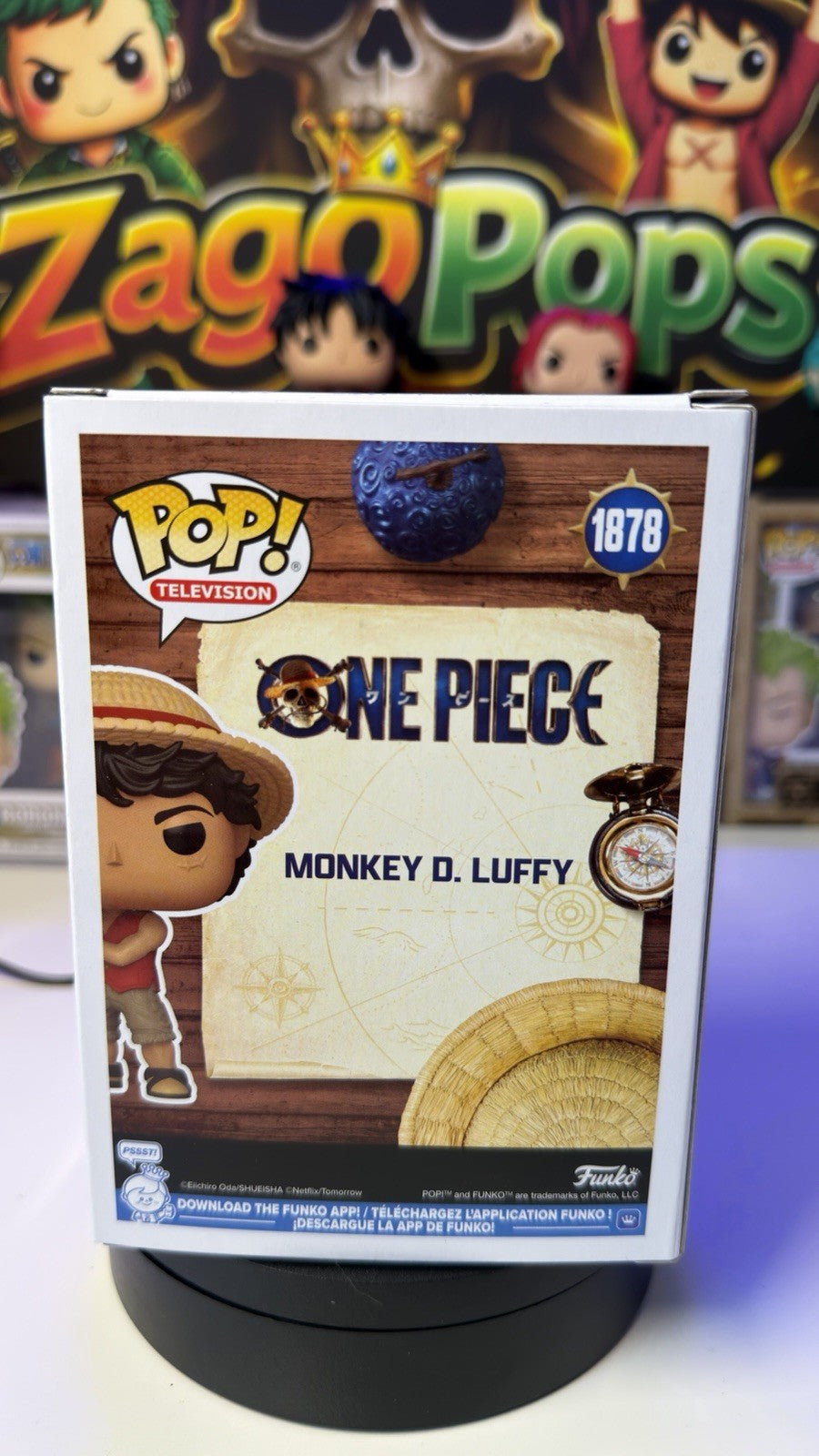 Funko Pop Monkey D Luffy 1878 One Piece Netflix