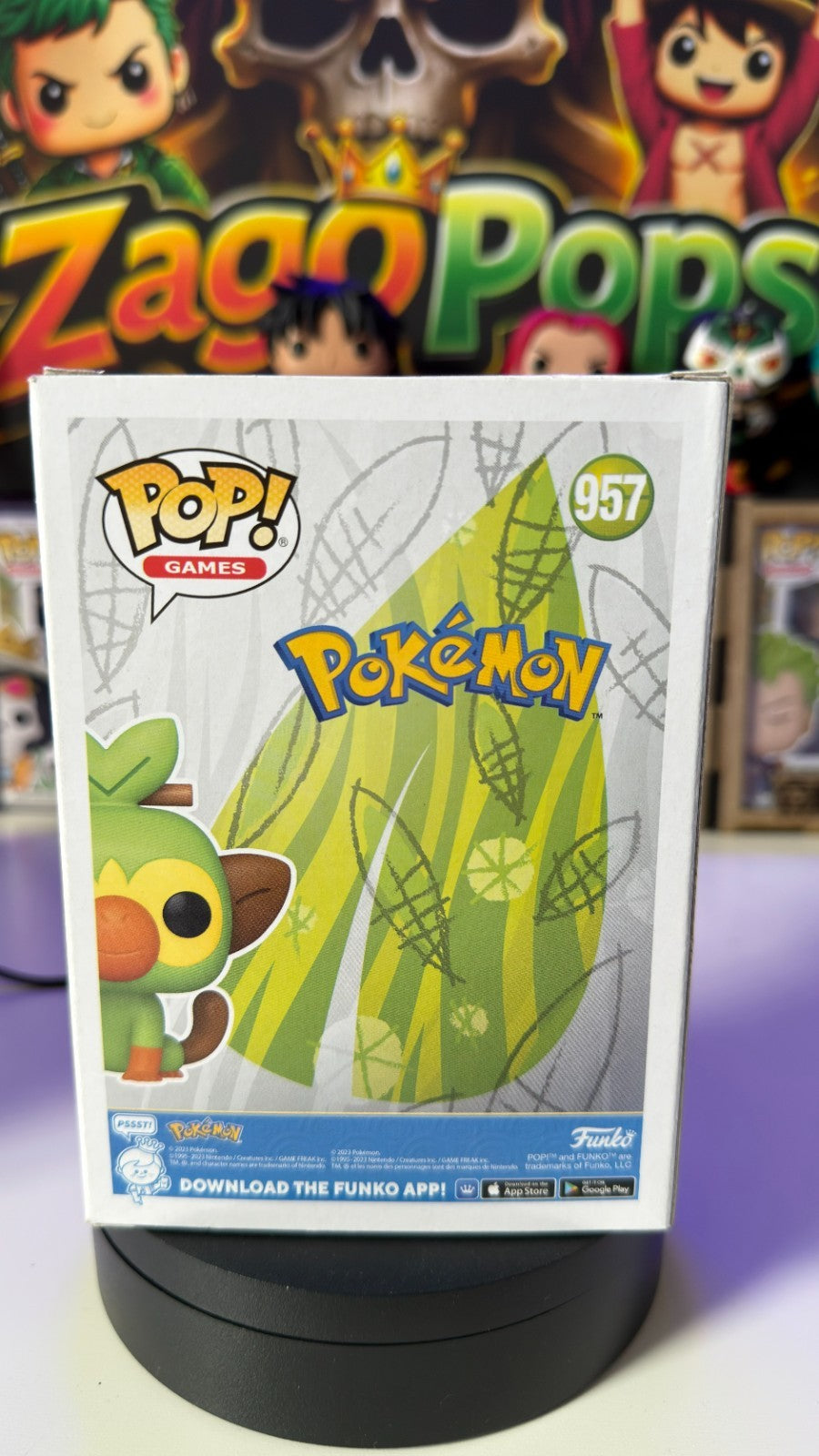 Funko Pop Grookey Ouistempo Chimpep 957 Pokemon