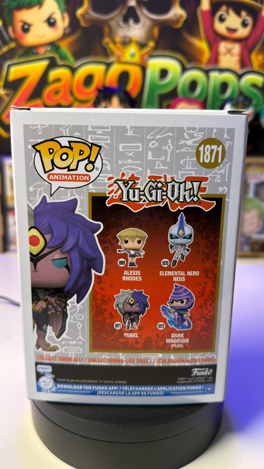 Funko Pop Yubel 1871 Yu Gi Oh