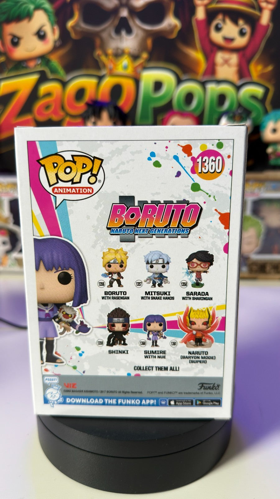 Funko Pop Sumire With Nue 1360 Boruto