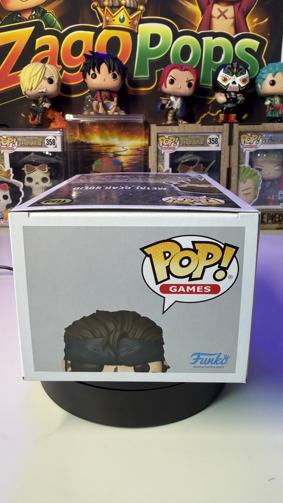 Funko Pop Naked Snake Big Boss 1159 Metal Gear Solid