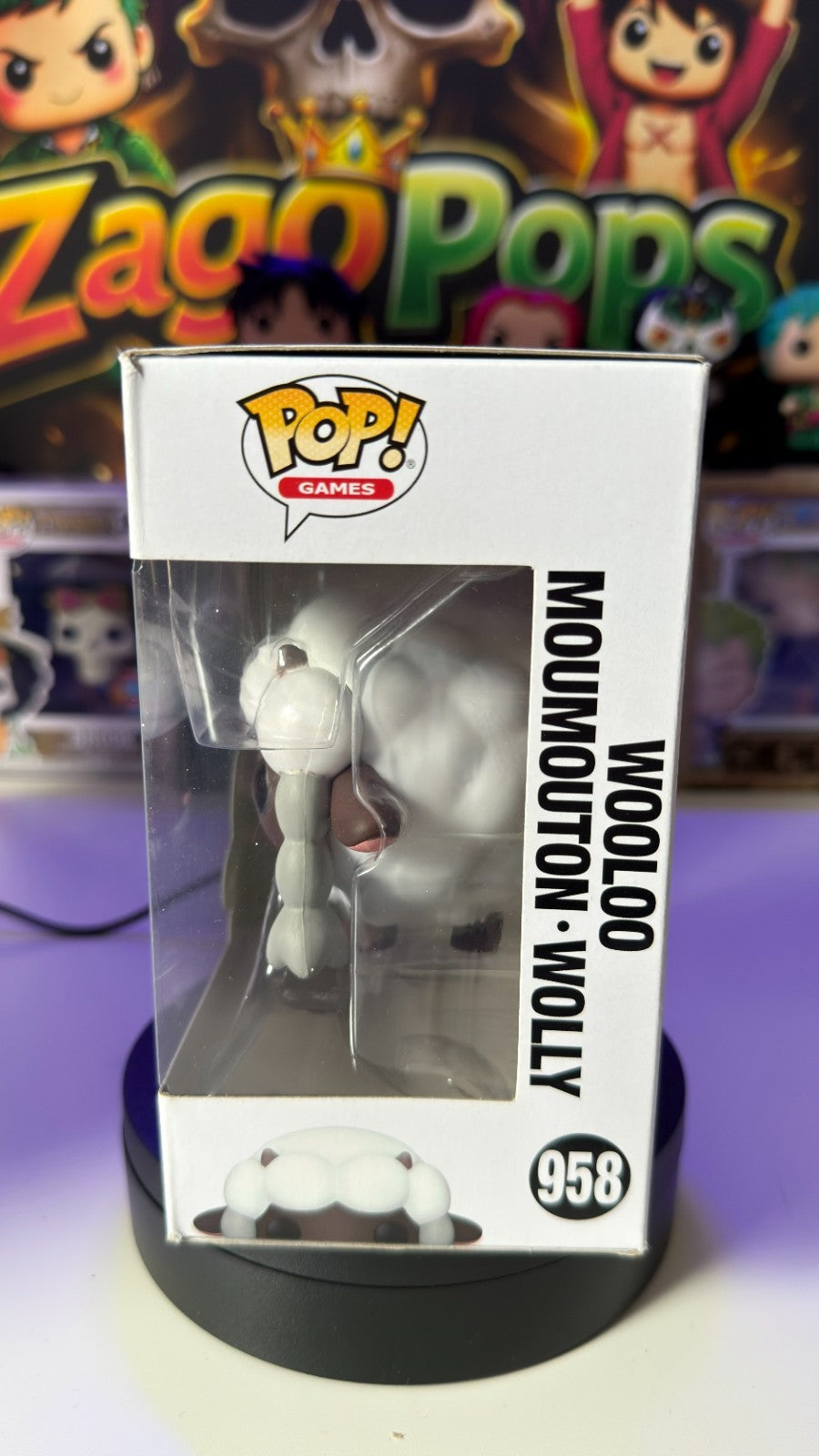 Funko Pop Wooloo Moumouton Wolly 958 Pokemon