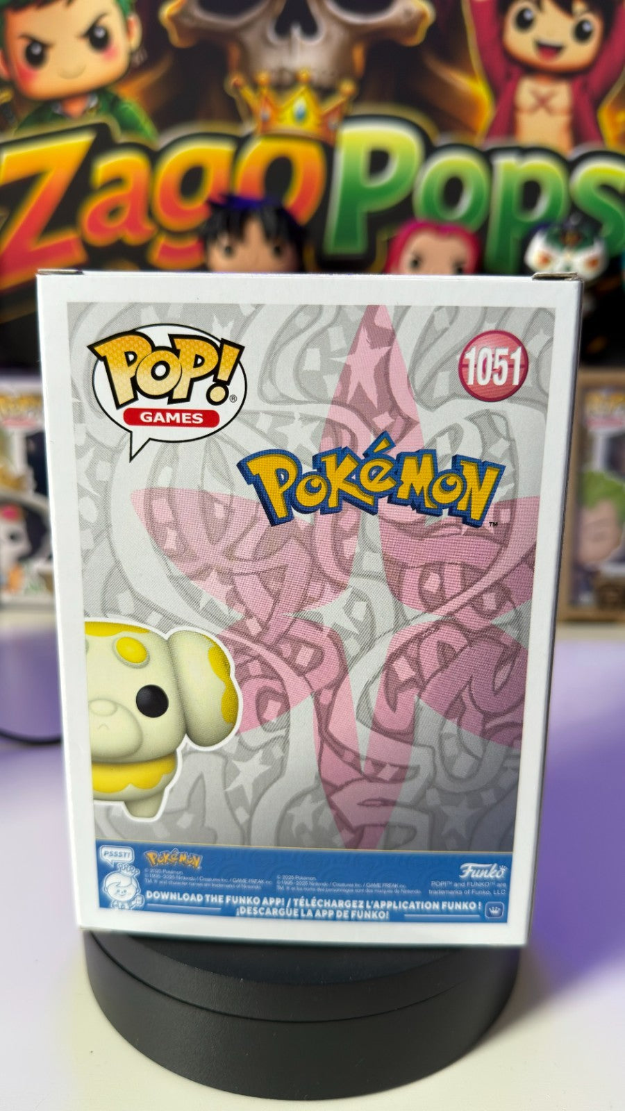 Funko Pop Fidough Patachiot Hefel 1051 Pokemon