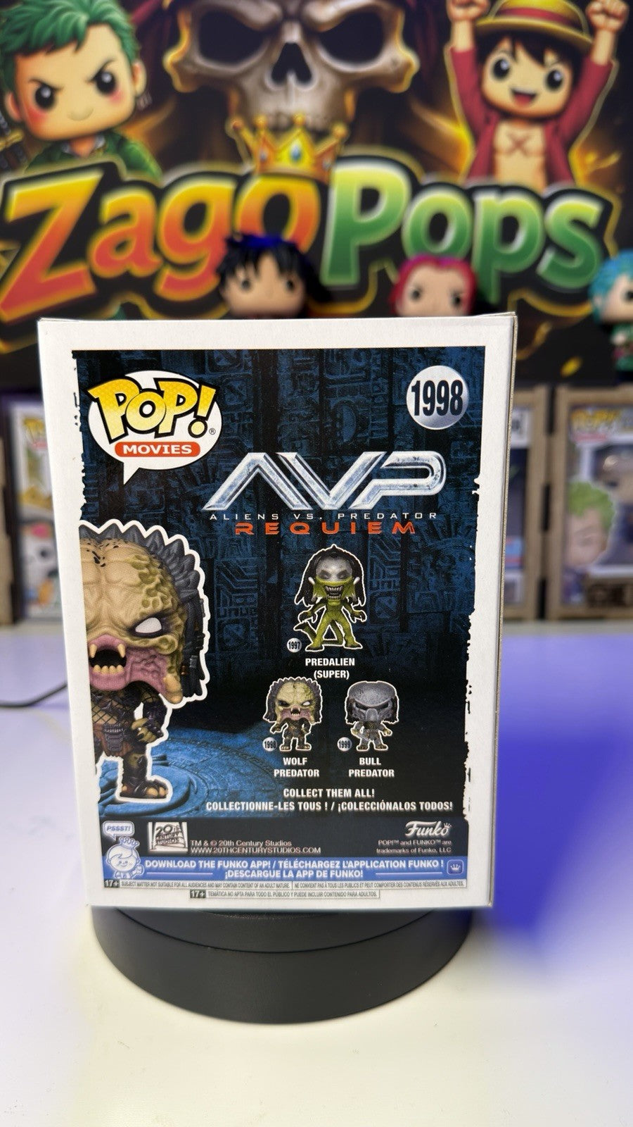 Funko Pop Wolf Predator 1998 Alien