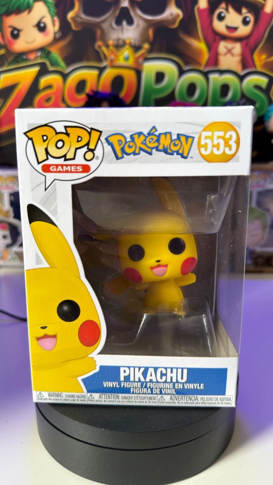 Funko Pop Pikachu 553 Pokemon