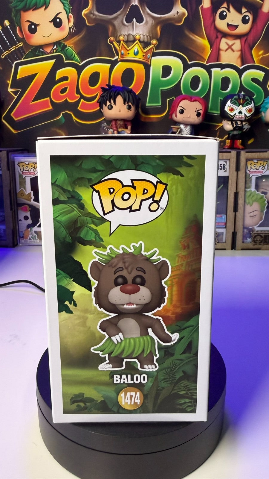 Funko Pop Baloo 1474 The Jungle Book