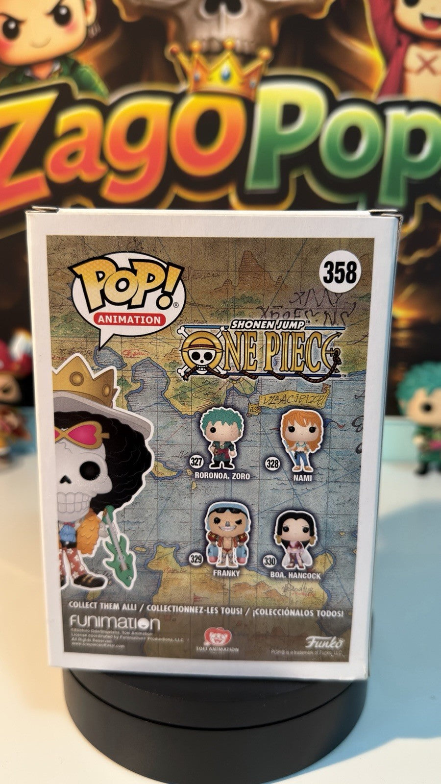Funko Pop Brook 358 - PRIMA STAMPA - One Piece
