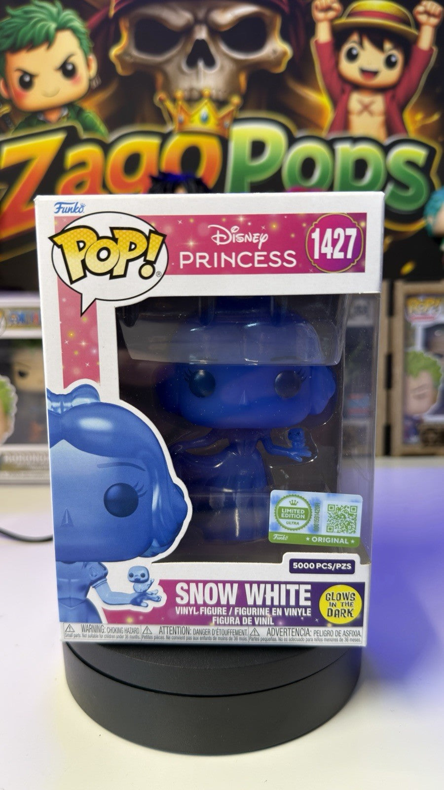 Funko Pop Snow White 1427 Glows In The Dark Limited Edition 5000pcs Biancaneve