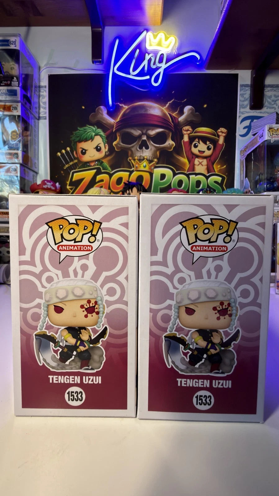 Funko Pop Bundle Tengen Uzui 1533 Chase Demon Slayer