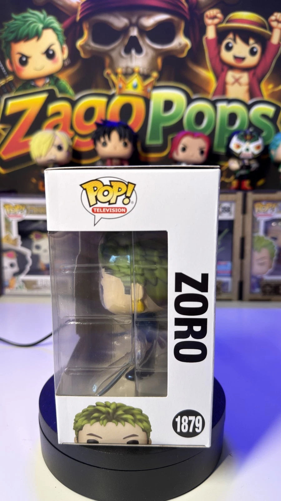 Funko Pop Zoro 1879 One Piece Netflix