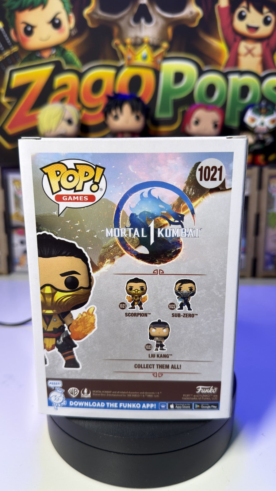 Funko Pop Scorpion 1021 Mortal Kombat
