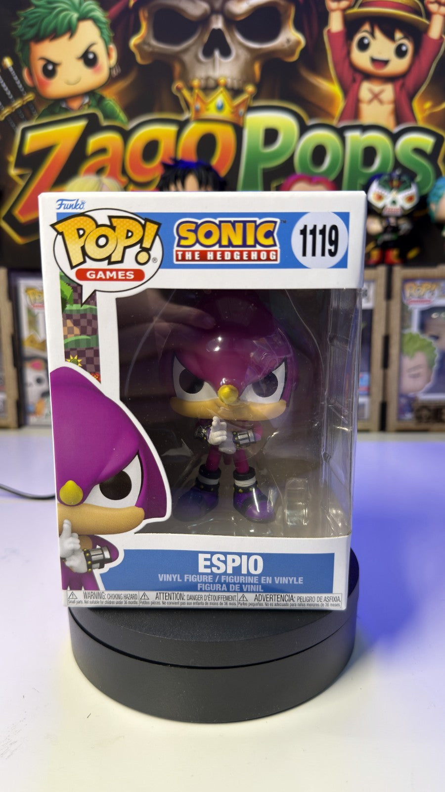 Funko Pop Espio 1119 Sonic