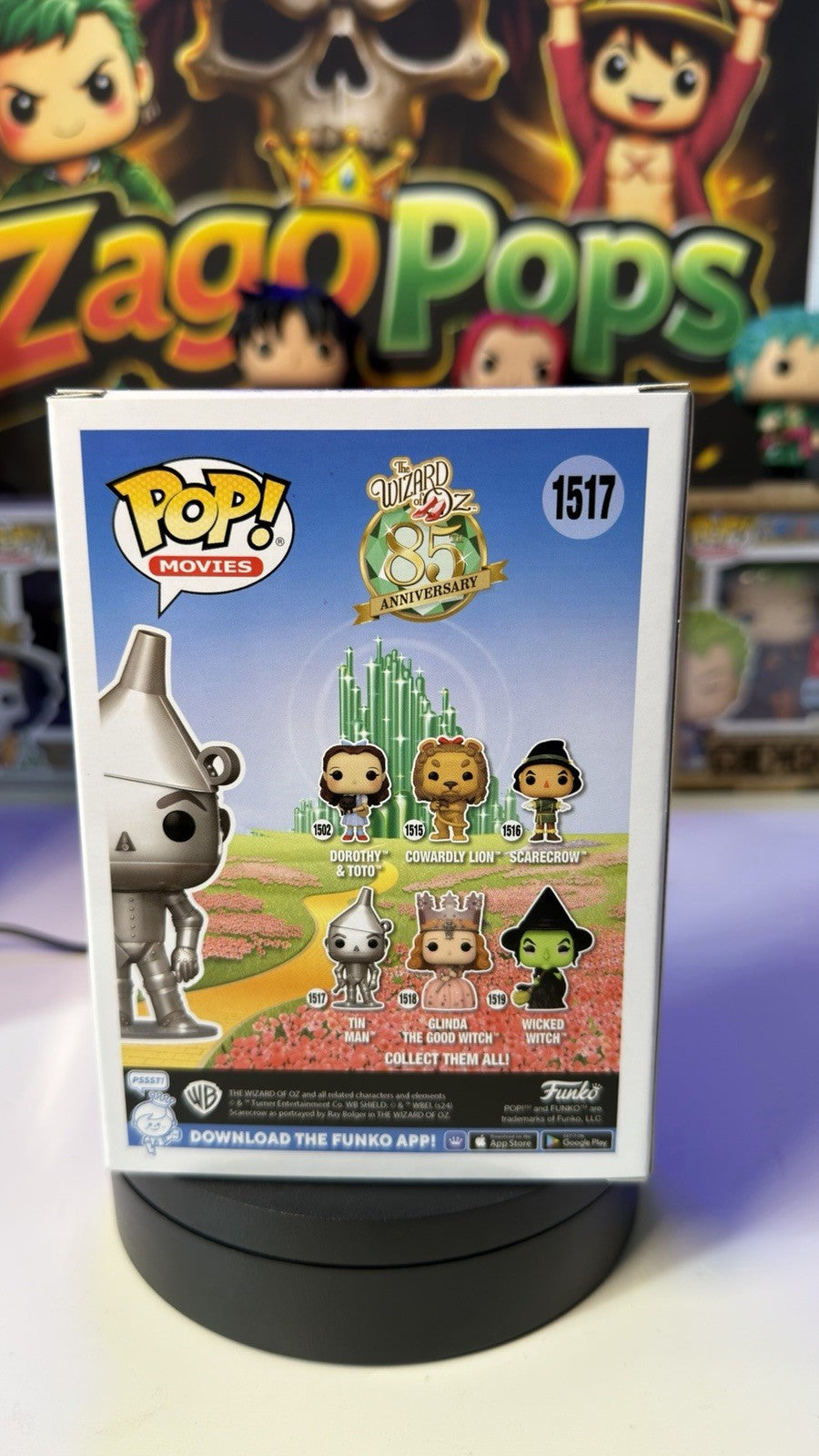 funko pop Tin Man 1517 The Wizard Of Oz