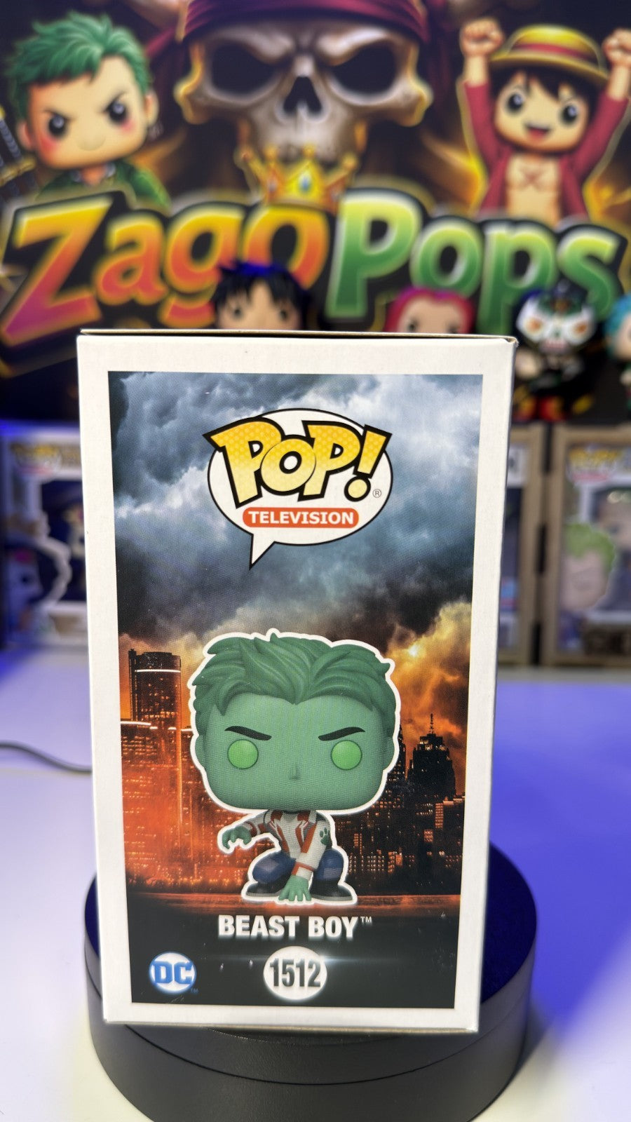 Funko Pop Beast Boy 1512 Titans