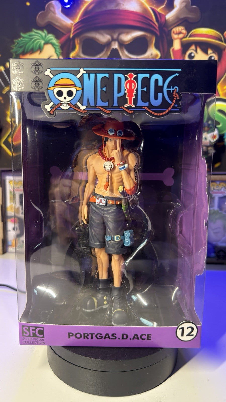 Action Figure Abystyle Portgas D. Ace 12 One Piece