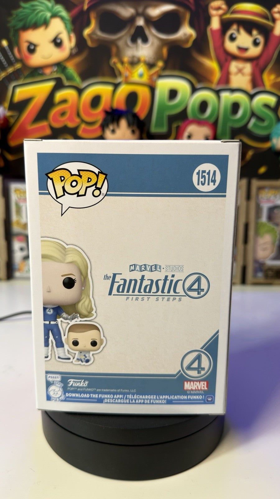Funko Pop Invisible Woman 1514 Fantastic 4