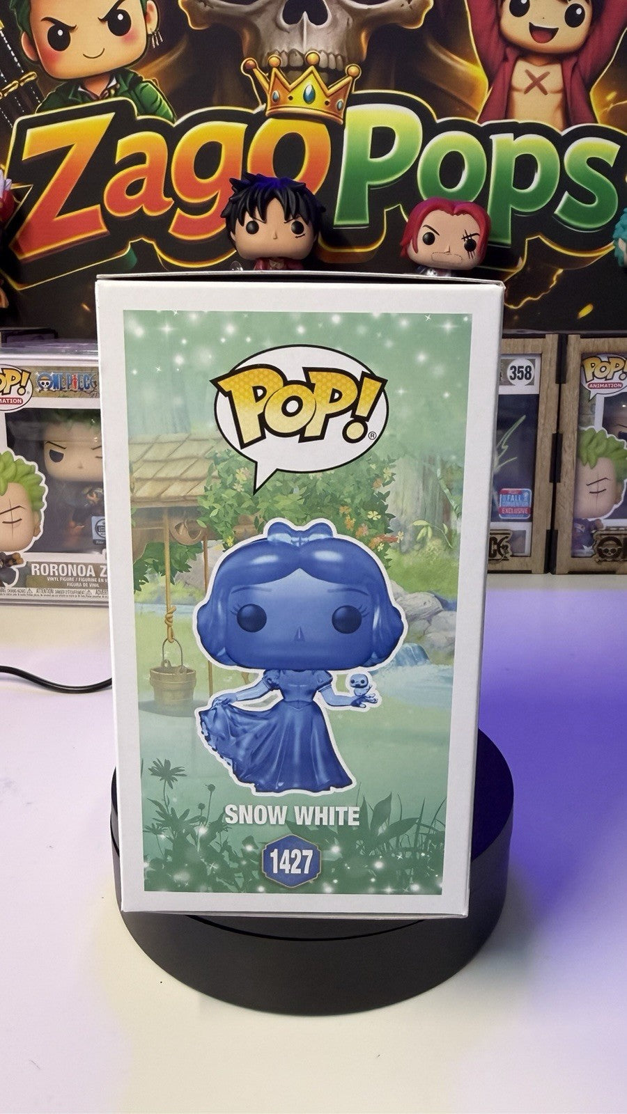 Funko Pop Snow White 1427 Glows In The Dark Limited Edition 5000pcs Biancaneve