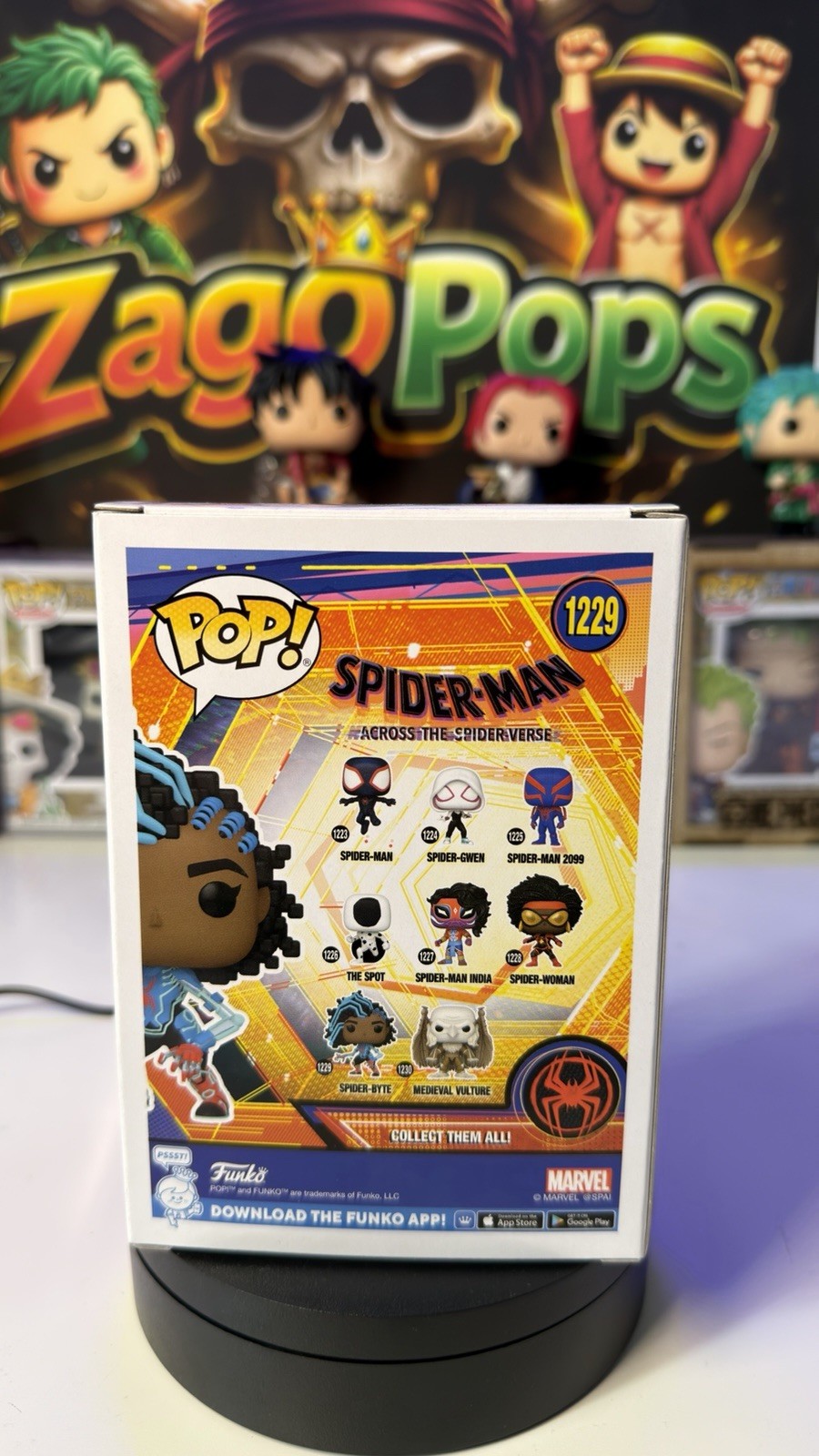 Funko Pop Spider Byte 1229 Spiderman