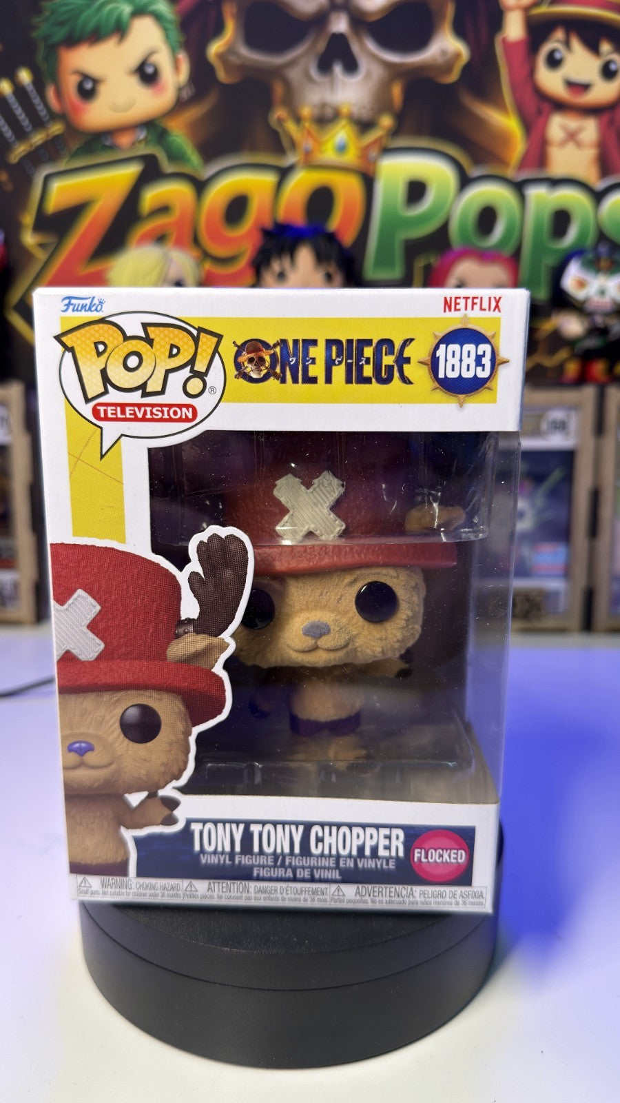Funko Pop Tony Chopper 1883 One Piece Netflix
