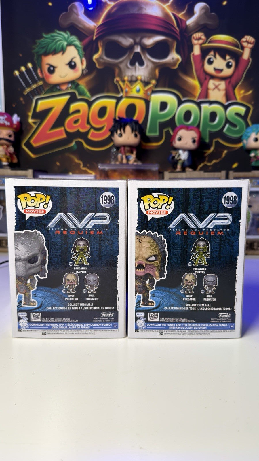 Funko Pop Bundle Wolf Predator 1998 Chase