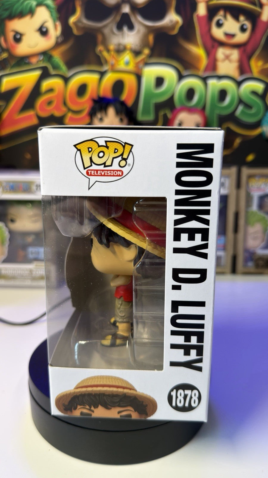 Funko Pop Monkey D Luffy 1878 One Piece Netflix