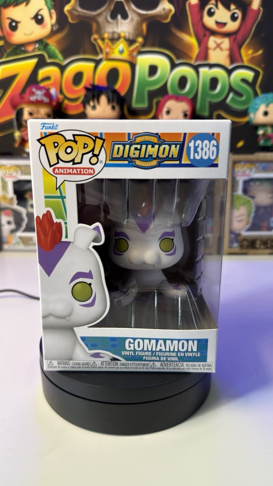 Funko Pop Gomamon 1386 Digimon