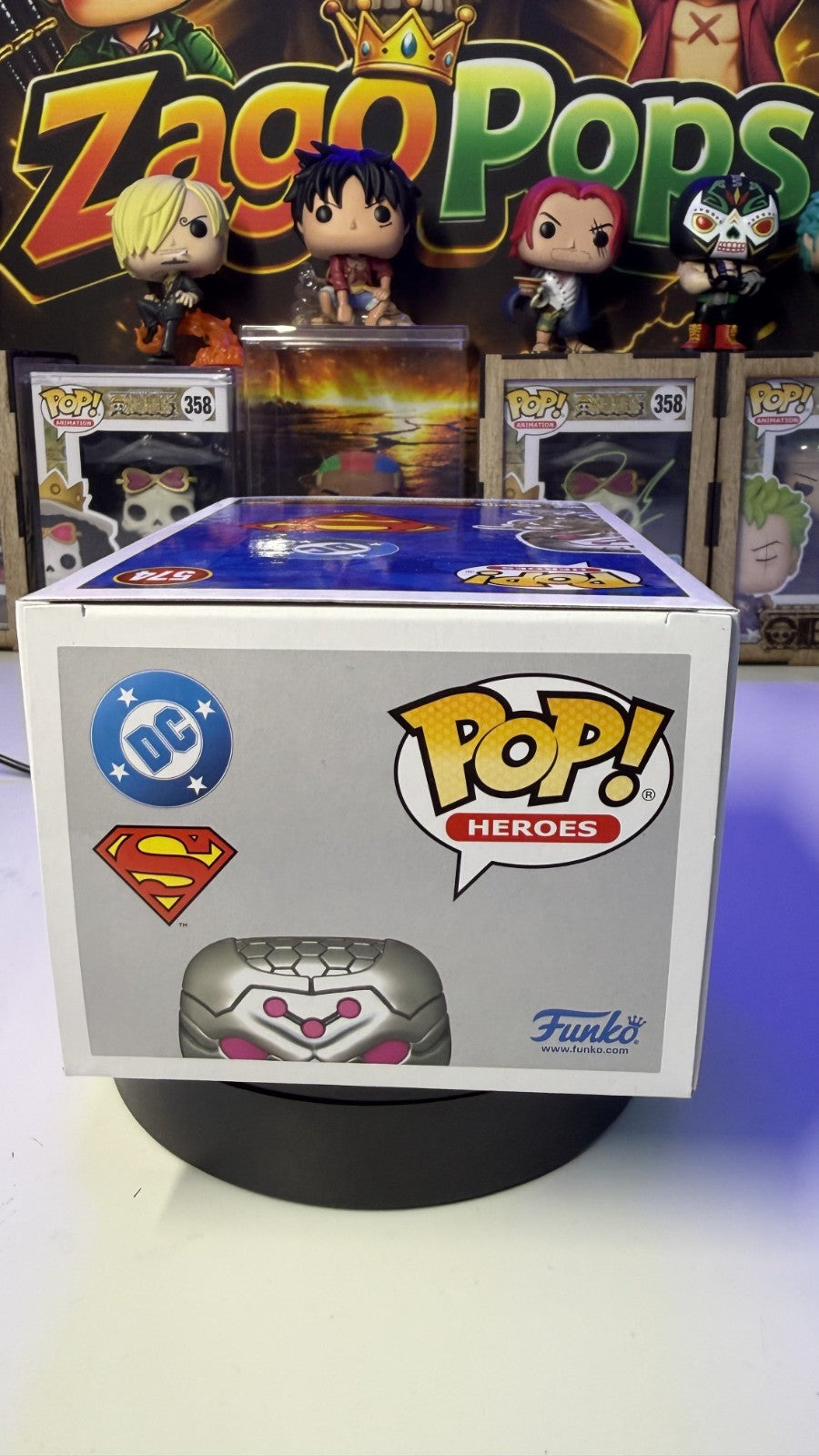 Funko Pop Brainiac 574 Fall Convention 2025 Superman