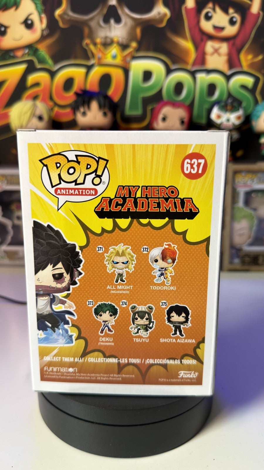Funko Pop Dabi 637 Fall Convention 19 My Hero Academia