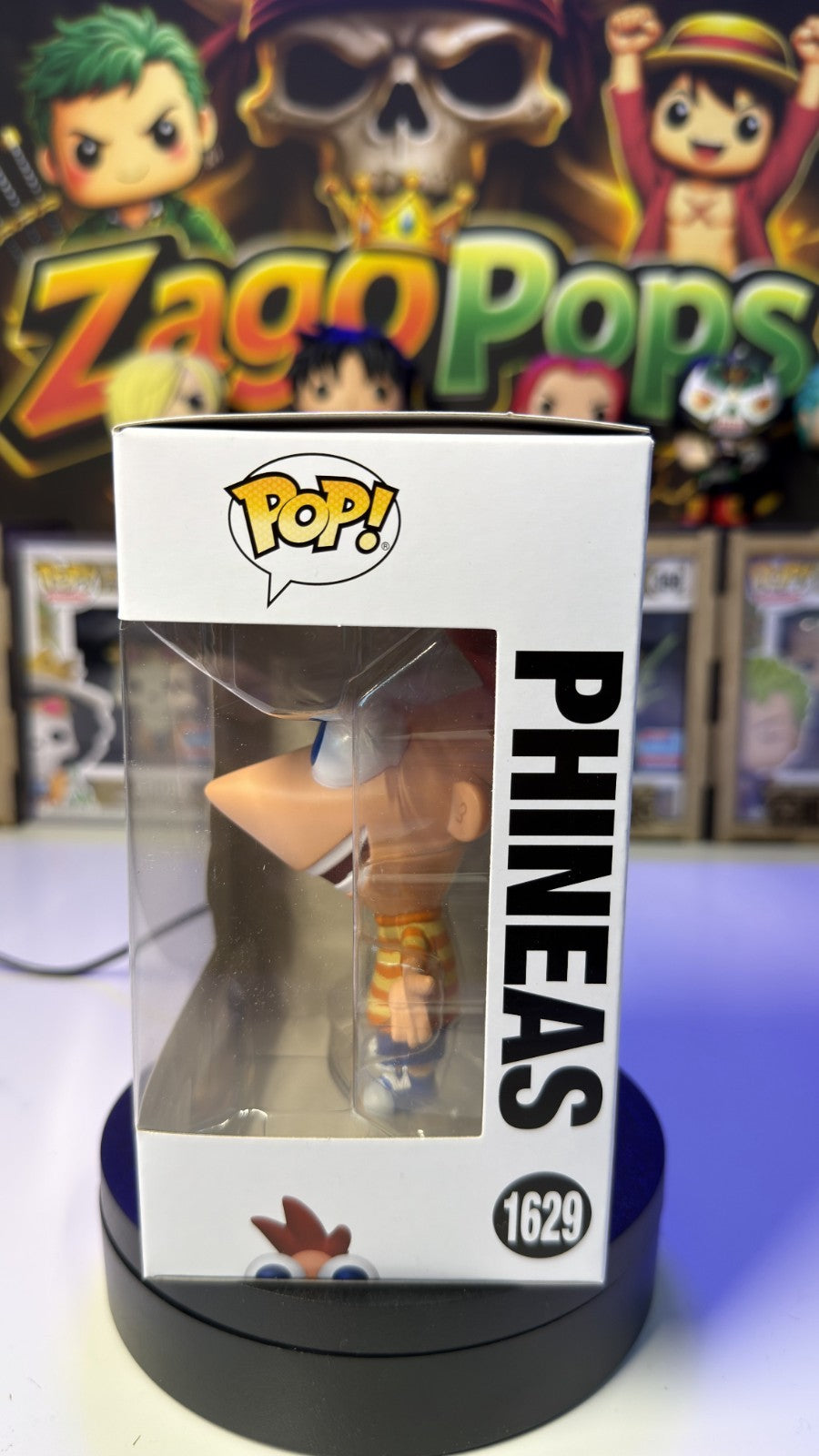 Funko Pop Phineas 1629 Phineas and Ferb